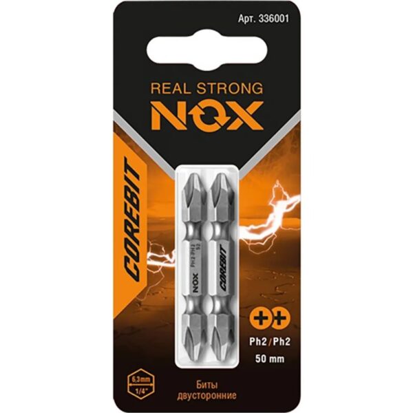 Бита PH Nox Set2 2х50мм крестообразная (упак. 2 шт)