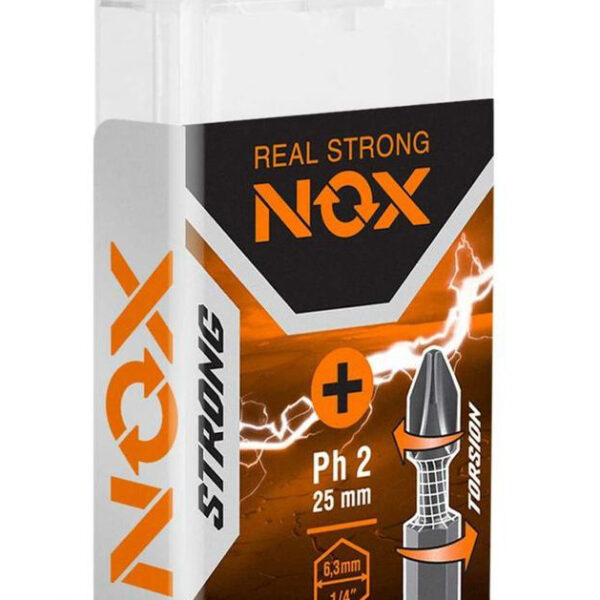 Бита PH Nox Strongr 2х25мм крестообразная, торсионная
