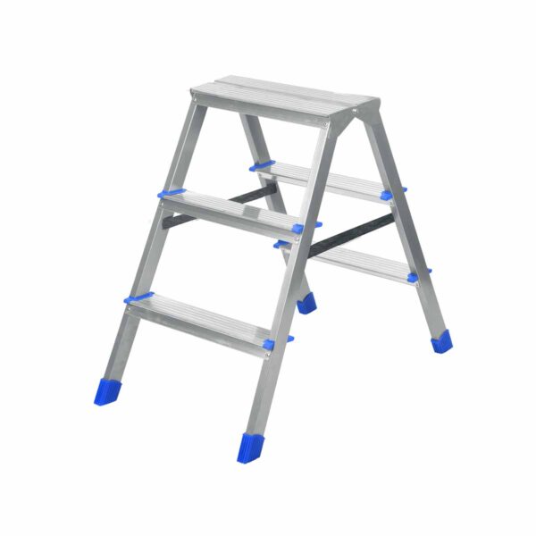 Стремянка двухсторонняя Ника 2x3 ступени, 0,79м