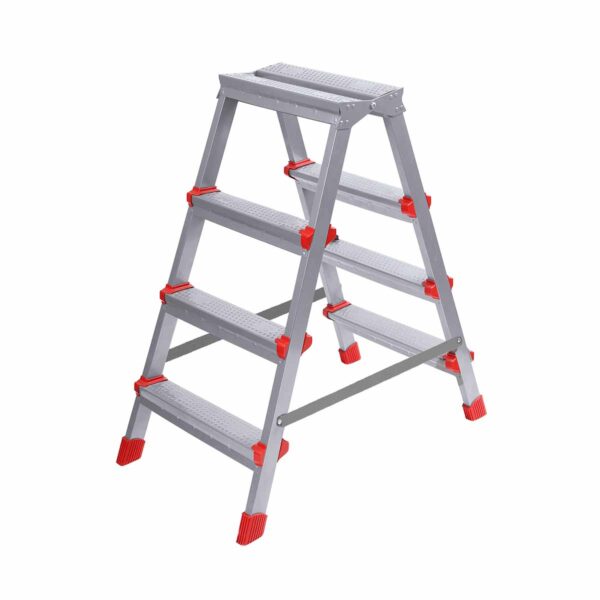 Стремянка двухсторонняя Ника, 2x4 ступени, 0,91м